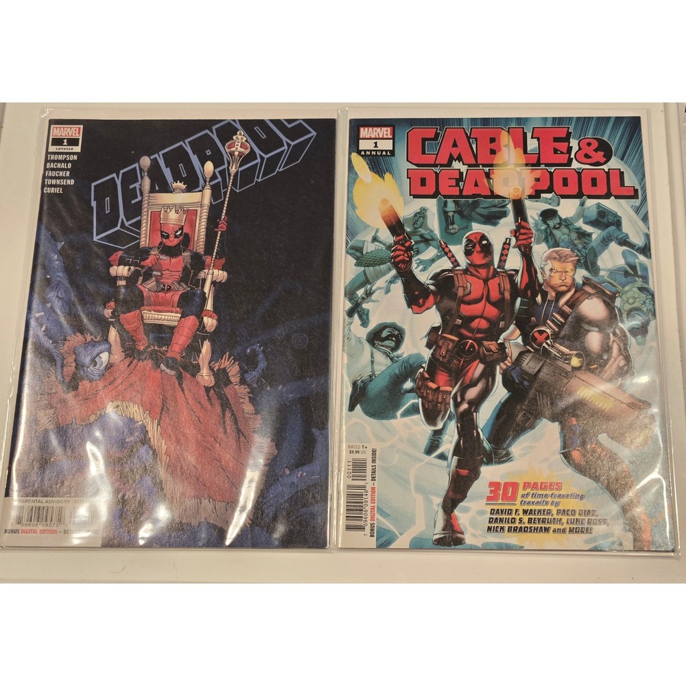 Deadpool #1 (2019) King of‎ the Monsters & Cable and Deadpool Annual #1 (2018)